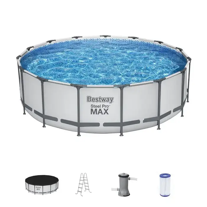 Bestway Steel Pro Max 14' x 48" Camo Above Ground Pool Set