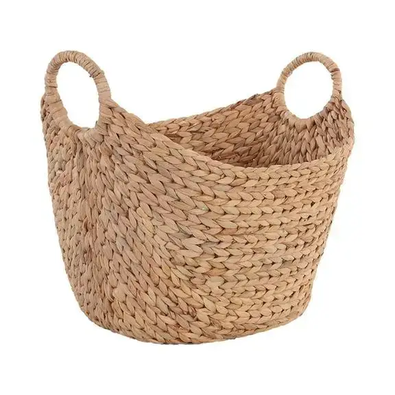 Better Homes & Gardens Extra Large Natural Water Hyacinth Storage Basket