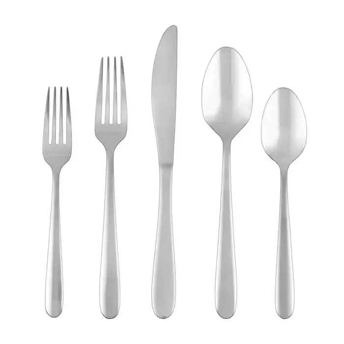 Cambridge Harmonize Mirror 20-Piece Forged Stainless Steel Flatware Set (Service for 4)