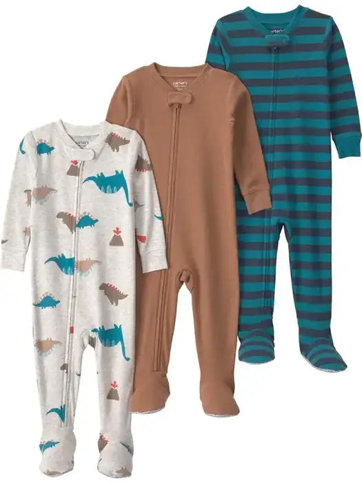 Carter's Child of Mine Toddler Pajama Sleeper, 3-Pack, Sizes 12M-5T