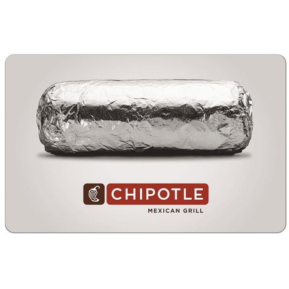 Chipotle $25 Gift Card