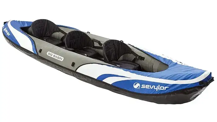 Coleman Sevylor Big Basin 3-Person Kayak, Blue