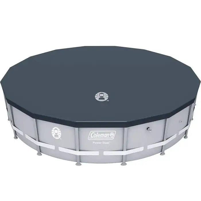 Coleman Steel Pro 12 ft. x 33 in. Round Metal Frame Above Ground Pool Set