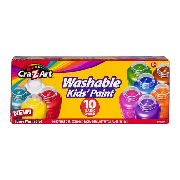 Cra-Z-Art Poster Paint Pots - 10 Count, 2oz