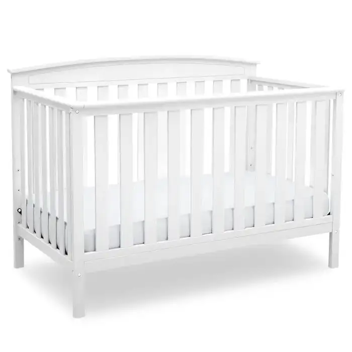 Delta Children Gateway 4-in-1 Convertible Baby Crib, White