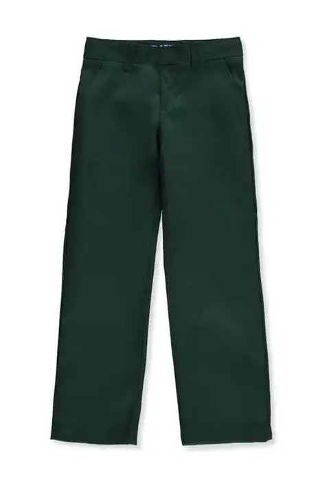 French Toast Boys School Uniform Adjustable Waist Relaxed Fit Pants, Sizes 4-20, Slim & Husky