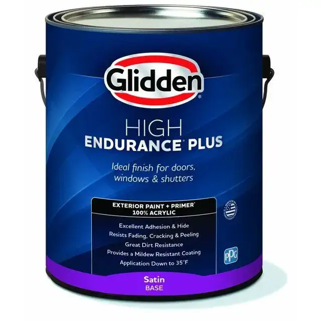 Glidden High Endurance Plus Synchronicity Satin Exterior Paint and Primer, 1 Gallon