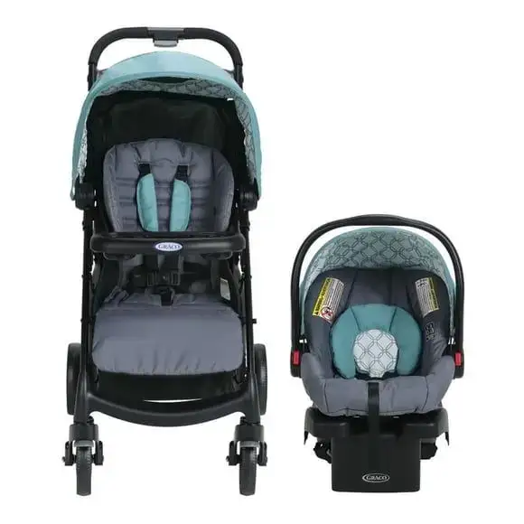 Graco Verb Travel System, Merrick, Blue