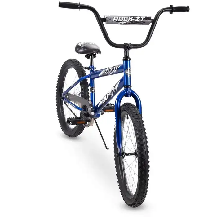 Huffy 20" Rock It Kids' Bike, Fits Riders 44"-56", Blue, Youth, Boys