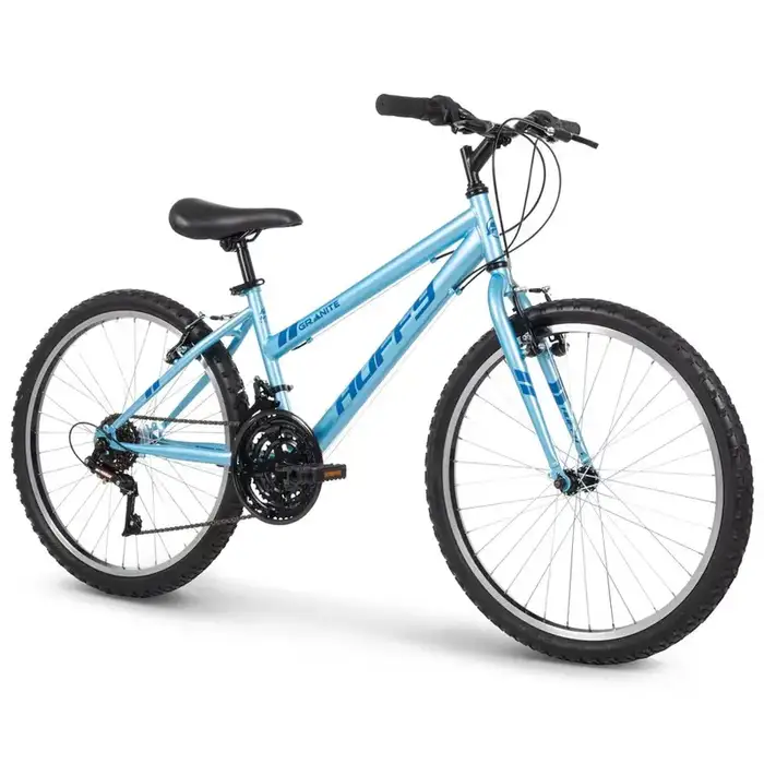 Huffy 24" Rock Creek Mountain Bike, Purple Lilac, Teen Ages 12 to 19