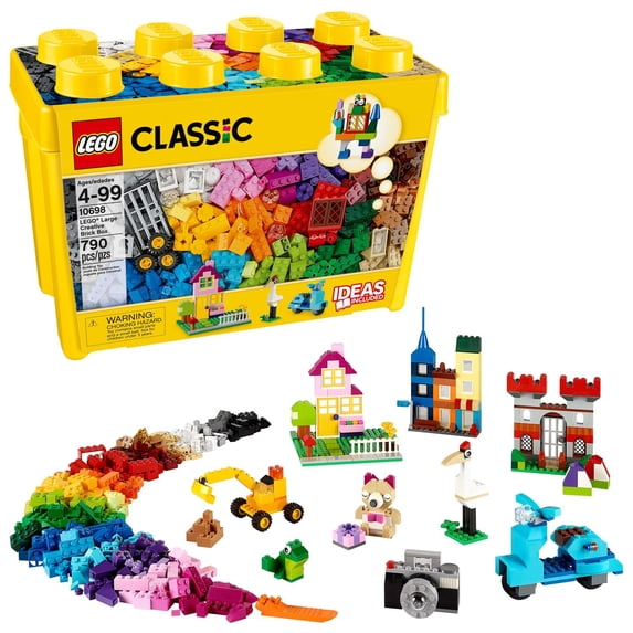 LEGO, Classic Large Creative Brick Box, 790 Pieces, 33 Colors