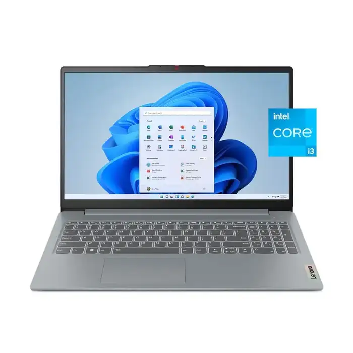 Lenovo IdeaPad Slim 3 15.6" FHD Laptop, Intel Core i3-N305, 8GB RAM, 128GB eMMC, Windows 11 Home S