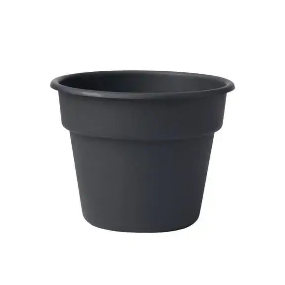Mainstays 16-Inch Flint Resin Planter in Rich Black