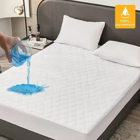 Mainstays Waterproof Mattress Pad, Queen