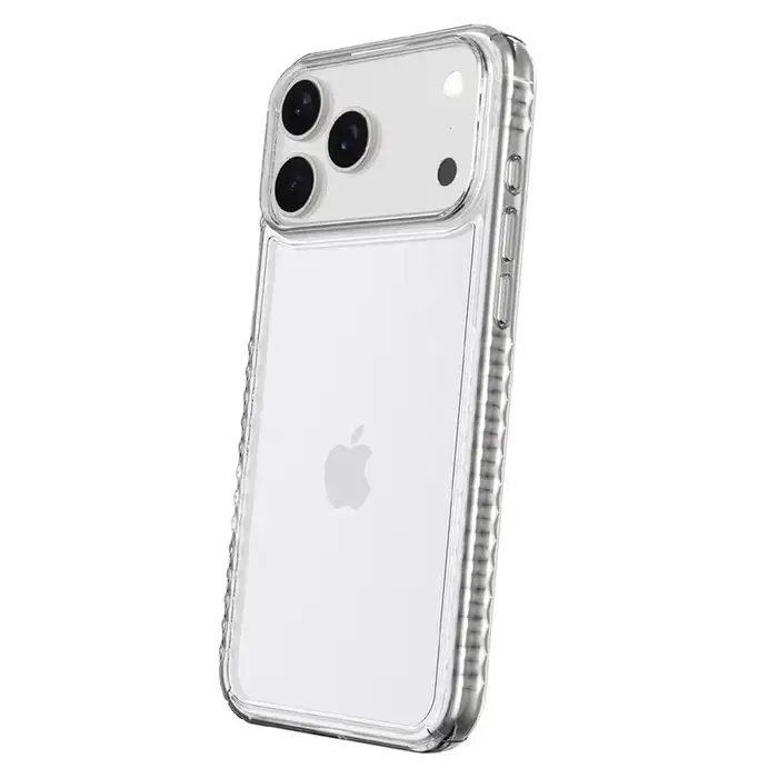 onn Protective Gel Phone Case for iPhone 17 - Clear