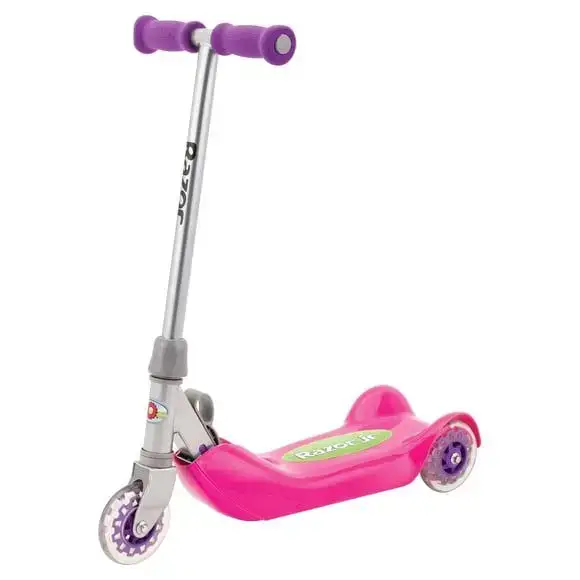 Razor Jr 3-Wheel Lil' Kick Scooter - for Kids Ages 3+, Pink