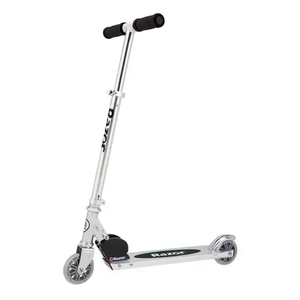 Razor Sonic Zoom - Silver, Mechanical Sound Effects Kick Scooter for Child 5+