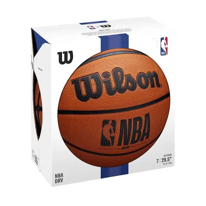 Wilson NBA DRV Outdoor Basketball - Brown, Size 7 - 29.5"